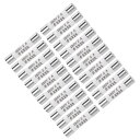 交換用ヒューズ 2A 250V 5x25mm カートリッジヒューズ 高速ブローカーオーディオアラームアンプセラミック 20個入り