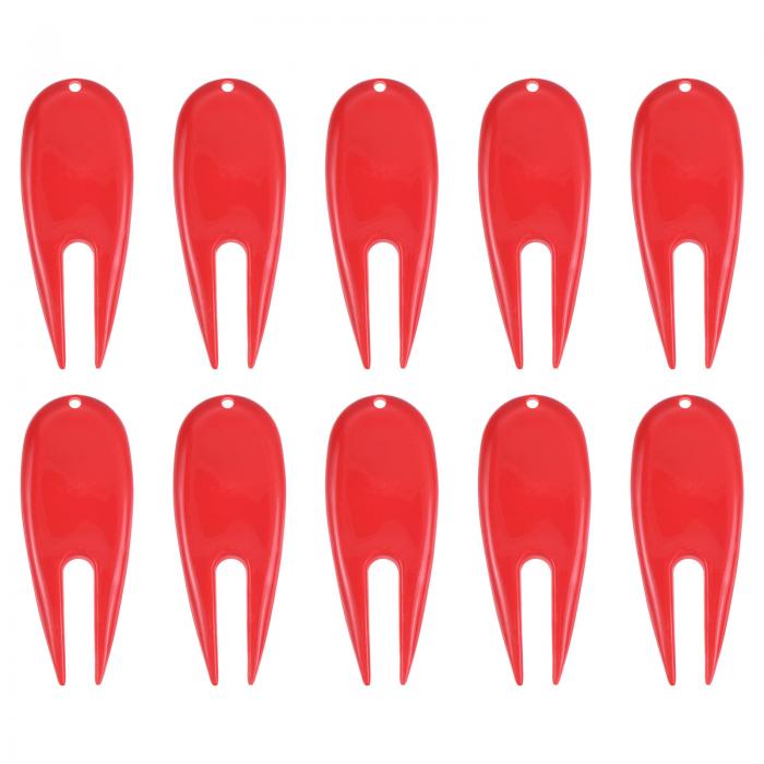 商品詳細 特徴 【属性1】サイズ: プロングオープン: 7mm 総サイズ: 70x27mm ; パッキングリスト: 10 x ゴルフ修理ツール【属性2】材質: 軽量のプラスチックデザインにより、このディボットツールはポケットやゴルフバッグに持ち運びやすくなり、コースのどこにいても持ち運びできます。【属性3】アドバンテージ: このボールマーカーを所定の位置に保持するための小さなノッチを備えたディボットツールは、ボールの位置を緑色にマークする便利で簡単な方法も提供し、ボールを交換するときに正確な配置を保証します。【属性4】応用: プラスチック製のゴルフ ディボットツールの使用は、ゴルフボールが緑色に当たることによって生じたディボットを修復するだけでなく、緑色上のボールの位置をマークする便利で簡単な方法を提供することにもなります。【属性5】指示：ディボットツールのプロングをディボットの側面に挿入し、芝の端を優しく持ち上げます。ディボットツールを使用して、芝の持ち上げられたエッジを優しく押し戻し、できるだけ完全に修理されるようにします。【商品説明】プラスチック製のゴルフ ディボットツールの使用は、ゴルフボールが緑色に当たることによって生じたディボットを修復するだけでなく、緑色上のボールの位置をマークする便利で簡単な方法を提供することにもなります。仕様カラー：レッド材質：プラスチックプロングオープン: 7mm 総サイズ: 70x27mm パッキングリスト: 10 x ゴルフ修理ツールアドバンテージ軽量のプラスチックデザインにより、このディボットツールはポケットやゴルフバッグに持ち運びやすくなり、コースのどこにいても持ち運びできます。このボールマーカーを所定の位置に保持するための小さなノッチを備えたディボットツールは、ボールの位置を緑色にマークする便利で簡単な方法も提供し、ボールを交換するときに正確な配置を保証します。このディボットツールは、ディボットをすばやく簡単に修復するように設計されており、緑色の完全性を維持し、すべてのゴルファーが楽しむために良好な状態を維持することを保証します。指示ディボットツールの突起をディボットの側面に挿入し、芝生の端をゆっくりと持ち上げます。ディボットツールを使用して、芝生の盛り上がった端をそっと押して元の位置に戻し、ディボットが可能な限り完全に修復されるようにします。ノート：ディボットツールのプロングはシャープです。注意深く使用してください。 注意書き ■商品の色及びサイズは、撮影状況やPC環境により多少異なって見える場合がございます。 ■サイズは目安です。商品により若干の誤差がございます。 ■メーカーの都合により、商品細部のデザインや素材が予告無く変更される場合がございます。