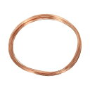 PATIKIL 20 M ソリッド裸銅線 26ゲージ 99.9%じゅん銅線 0.45 mm ソフトビーズワイヤー 金属製植物茎ネクタイ ジュエリークラフト用 2...