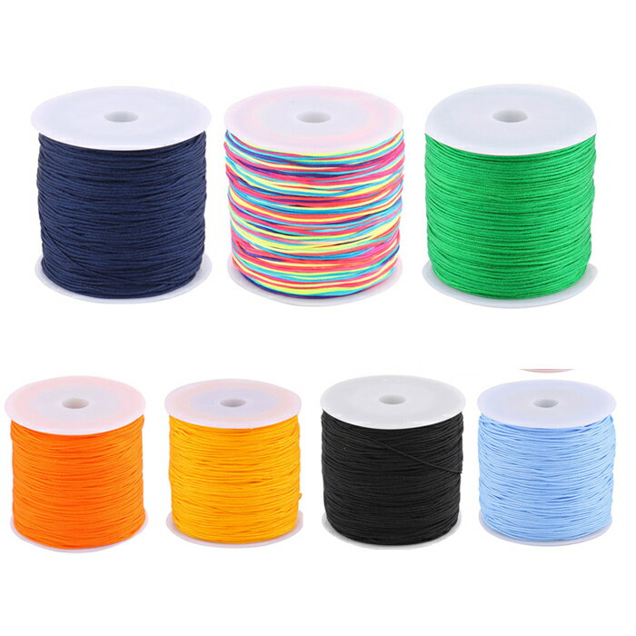 ナイロン?ホーム用?中国の結び目??DIY手芸編組紐??0.8 mm径 110ヤード