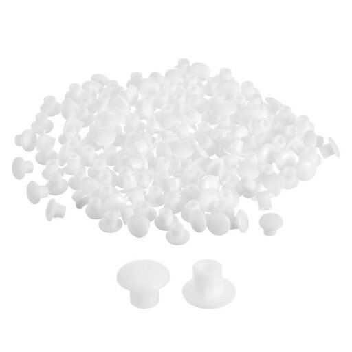 1000個 ネジ穴プラグ 5mm(3/16インチ)直径 プラスチック製シェルフボタンフラッシュタイプ キャップ 家具キャビネットカップボード用 ホワイト 1000個 ネジ穴プラグ 5mm(3/16インチ)直径 プラスチック製シェルフボタンフラッシュタイプ キャップ 家具キャビネットカップボード用 ホワイト