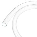 M METERXITY クリアプラスチックチュービング 0.99"(25mm)内径1.1"(28mm)外径 5ft(1.5m)長PVCチューブ 低圧用フレキシブルビニールチュービング ガーデン/ウォーターホース エアラ"ュービング 水族館