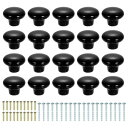 20個のセラミックキャビネットノブ 32mm/1.26
