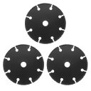 超硬木材切断ディスク 75 mm 超硬マルチホイール 真空ろう付け超硬切断ホイールブレード 10 mmアーバー付き 木材 プラスチック ゴム タイヤの切断用 3...