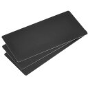 ブランクメタルカード アルマイトプレート メタルカード 100x50x0.5 mm ブラック 3個入り