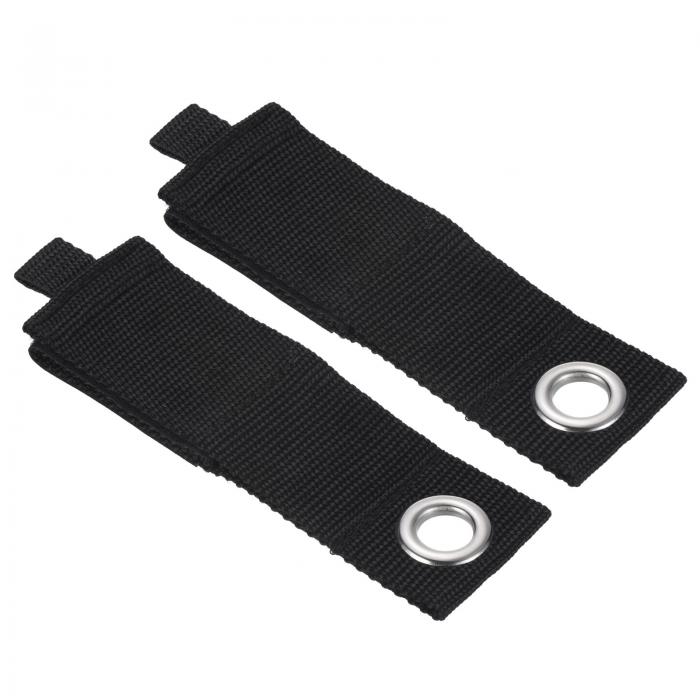 PATIKIL 延長コードホルダーオーガナイザー 350 mm 2個 面ファスナー 収納ストラップハンガー 電源ケー..