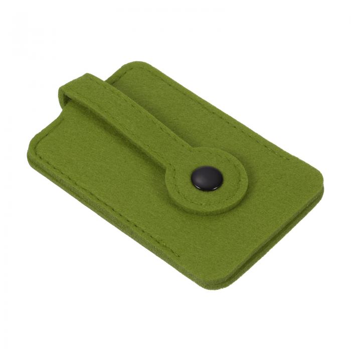 PATIKIL 引き出し式キーケース フェルト 車のキー整理ポーチ 巾着付き ホーム オフィス 車のキー用 オ..