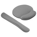 PATIKIL キーボードリストパッド 1セットのマウスリストレスト エルゴノミックなリストサポート 心地よいメモリーフォーム コンピューターラップトップオフィ...