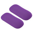 PATIKIL マウス手首サポート 2個セットのマウス手首サポート エルゴノミックマウスパッドクッション コンピューターラップトップオフィス用 パープル