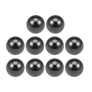 セラミックベアリングボール?6.35 mm3.17 mm1.58 mm4.76 mm0.8 mm3.9 mm?Si3N4窒化ケイ素ボール?G5 Precision 1/4 "(10個)