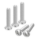 ナベ頭小ネジ #6-32x19.05mm 十字頭ネジ 304ステンレス鋼 18-8ネジ ドライブ 全ねじボルト 200個