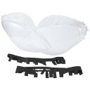 X AUTOHAUX ヘッドライトヘッドランプレンズカバー トリム付き ガスケットシール Corvette用 C6 2005-2013 20936417 209...