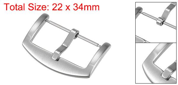 ウォッチ ブラッシュド SUS201 アークサイドタイプバックル ステンレス鋼 ブラッシュ仕上げ 時計バンド用 28mm