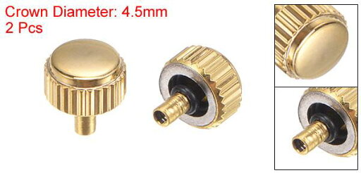 時計のクラウン SUS304 ヘッド付き ロングステムツール 時計の修理用 5x4.5mm