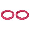 20AWG ワイヤー 20 ゲージ 銅線 PVC フックアップ ワイヤー UL1007 ティンメッキ銅線 7.5m/25ft 赤色 内部接続用ワイヤー