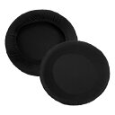 PATIKIL 240 mm ラウンドバースツールカバー 2個 ウォッシャブル 弾性 スツールクッションカバー 直径280 mm-406 mmの椅子用 ブラック