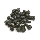 オートバイボルトスキュー メタル製 ダークグリーン スクーターボルトスキュー 六角ボルトスキュー 6 mm x 16 mmスキュー 20個入り