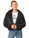 ファーコート ジャケット ブラック レディース ショートコート おしゃれ 可愛い フェイクファー ゆったり 冬 M(4)