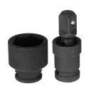 34mm インパクトシャローソケット インパクト用ソケット スナップオンツール 13 mm ドライブ CR-MOスチール 360度回転 ユニバーサルジョイント ...