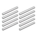ノックピン 平行ピン 棚サポート 棚ピン 5mm x 32mm 304ステンレス鋼 シルバートーン 10個入り(4)
