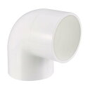 パイプ 継手 75mm スリップ 90度 PVC パイプ 継手 エルボ カップリング コネクタ 2個入り