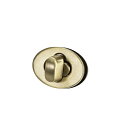 オーバル財布?ツイストロック?クラッチクロージャー?DIY製袋用?1セット ブラスブラス 23mm x 17mm
