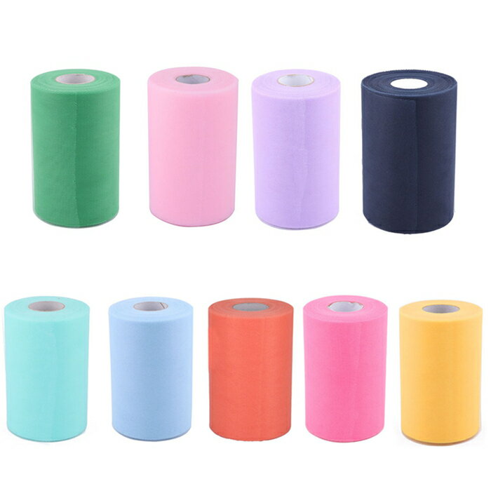 チュールロールスプール?ウェディングパーティーギフト チュチュファブリック?デコレーションクラフト ..