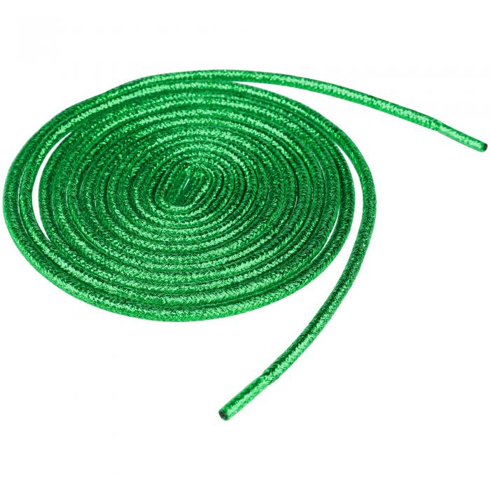 Allegra K グリッター ラウンド シューレース スパークリング スニーカーシューレース 濃い緑色 60cm/23.62