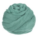 ニードルフェルト羊毛 8.5Oz 自然繊維 ウール糸ロービング ウェットフェルト 手芸 DIY材料用 ティーグリ ーン