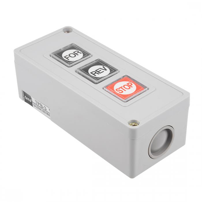 瞬間プッシュボタン制御スイッチボックス フォワード リバース ストップ 10A