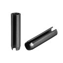 溝付きスプリングピン 6mm x 25mm 無地仕上げ 65Mn ロール品揃えキット 小型機械プロジェクト用 100個