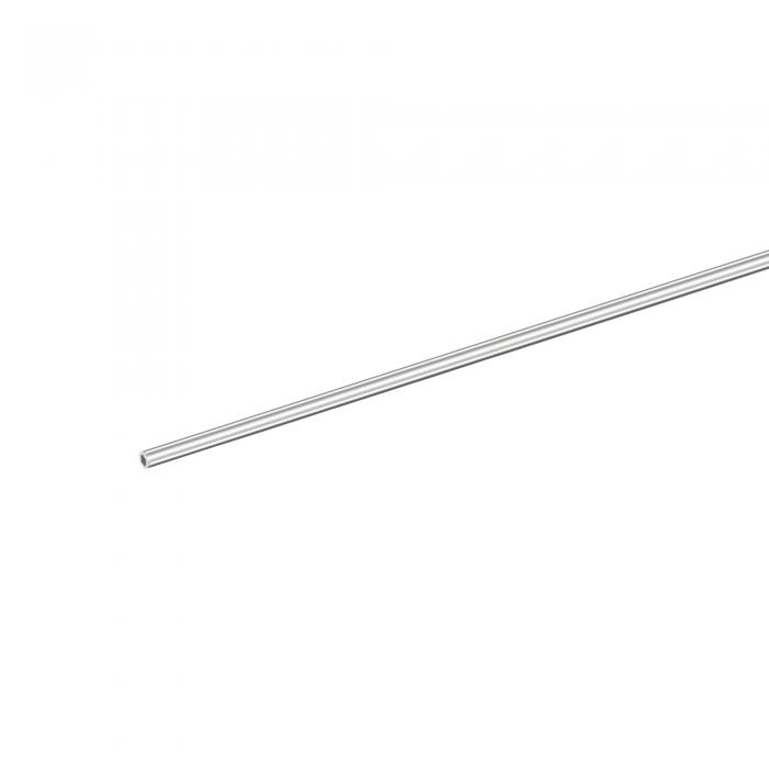ラウンドチューブ 304ステンレス鋼 DIYクラフトモデル用 外径1 mm 壁厚さ0.2 mm 長さ300 mm
