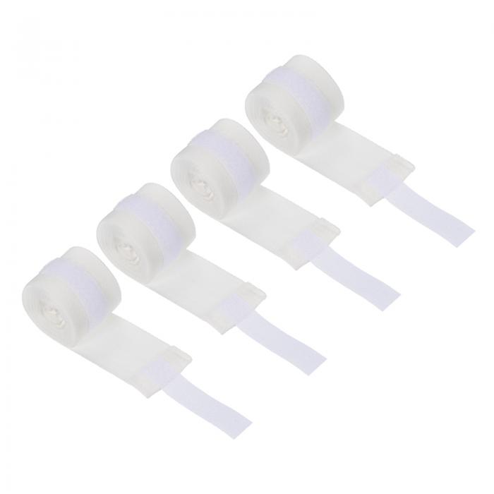 PATIKIL ボクシングハンドラップ 4個 300 cm長さ 格闘技拳包帯 ムエタイ キックボクシング用 ホワイト