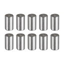 ノックピン 熱処理合金鋼 明るい仕上がりと正確な位置合わせ 余分な硬度用 6 mm x 13 mm 10個入り