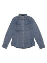 Allegra K デニムジャケット トップス コート カジュアル 長袖 ボタンダウン ダメージ加工 レディース グレー XS