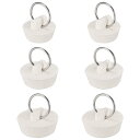 ドレインストッパー 3つのサイズ ラバーシンクストッパープラグ 23 mm/26.5mm/29mm 吊りリング付き バスタブキッチンとバスルーム用 1セット入り...