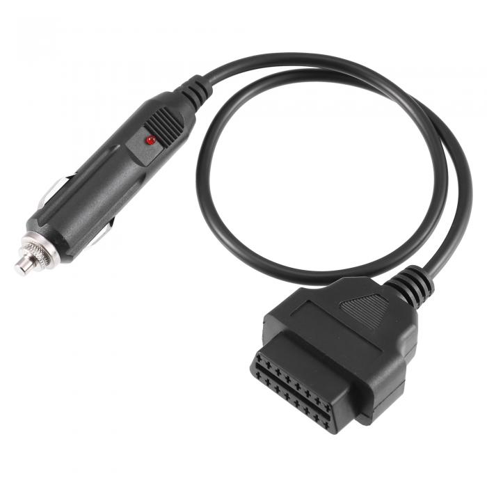 X AUTOHAUX オス-シガーライターメモリセーバー緊急電源ケーブル 診断ツール アダプタコネクタケーブル..