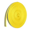PATIKIL 反射テープストリップ 10 mm x 22ヤード 高視認性 反射テープ 縫い付け DIY 警告安全生地ウェビング 衣類 レインコート用 イエロー