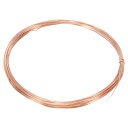 PATIKIL 10 M ソリッド裸銅線 26ゲージ 99.9%純銅線 0.45 mm 柔らかい ビーディングワイヤー 金属製植物茎ネクタイ ジュエリークラフト用