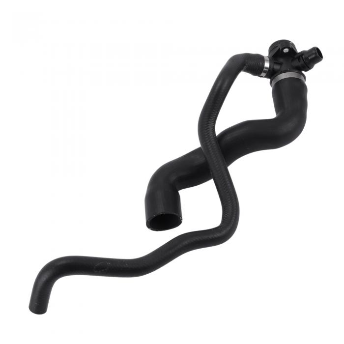 HEROFFIX BMWに対応 X1 E84 2009-2015用ラジエーターホースヒーターホースラジエーターアウトレットホースパイプ番号：11537639999ラバークーラントパイプブラック1個