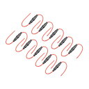 ヒューズホルダー インラインスクリュータイプ ヒューズホルダー 22 AWG 5mm x 20 mm 10個入り