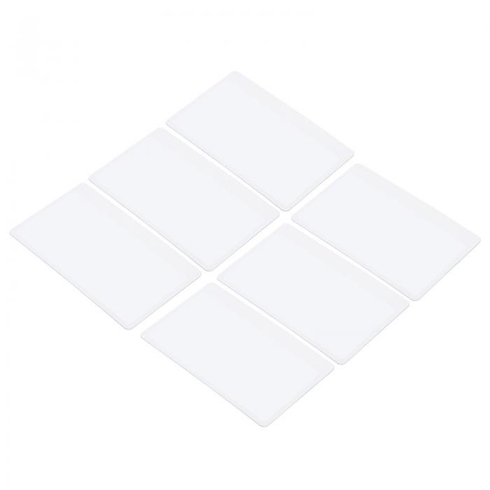 PATIKIL ブックマーク拡大鏡 12個 3X 本の全ページ表示拡大レンズ PVCバッグ付き 弱視の人向け 読書 雑..