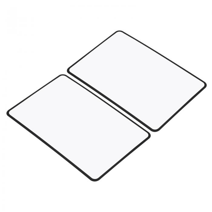 PATIKIL 3X ブックマーク拡大鏡 2個 本全ページ表示拡大鏡レンズシート PVC 弱視の人向け 読書 雑誌 新聞