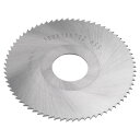 丸鋸ブレード 直径100 mm 厚さ1.5 mm 72歯 6542高速度鋼(HSS)フライスカッター 27 mmアーバー付き 木製PVCアルミニウム切削用