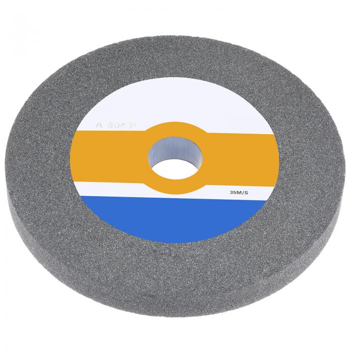 ベンチ研削ホイール 203 mm 80グリット 20 mm厚さ 32 mm アーバー酸化アルミニウム砥石 研削および切断..