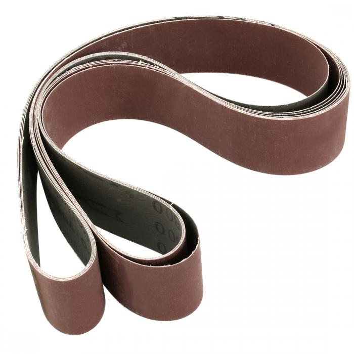 酸化アルミニウムサンディングベルト サンドペーパー 51 x 1829mm 800グリット 4個入り