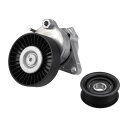 X AUTOHAUX Mercedes-Benzに対応C280 C320 C55用ベルトテンショナープーリーアセンブリーセットNo.0002020919 1セッ...