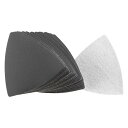 サンドペーパーフック 三角砂パッド 3-1/2"揺動多工具 炭化ケイ素 ウェット/ドライ使用 600グリット 30個入り