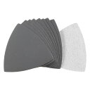 サンドペーパーフック 三角砂パッド 3-1/2"揺動多工具 炭化ケイ素 ウェット/ドライ使用 1500グリット 10個入り