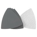 サンドペーパーフック 三角砂パッド 3-1/2"揺動多工具 炭化ケイ素 ウェット/ドライ使用 2500グリット 8個入り